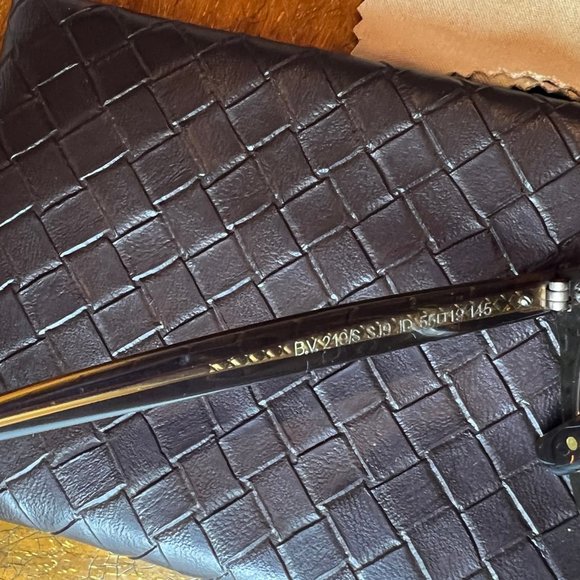 Bottega Veneta Round Sunglasses Brown Tortoise Gradient Case Glasses HOST PICK - Picture 10 of 10